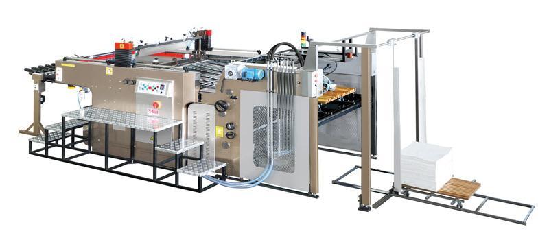 Full Automatic Non-stop Cylinder Screen Printing Machine